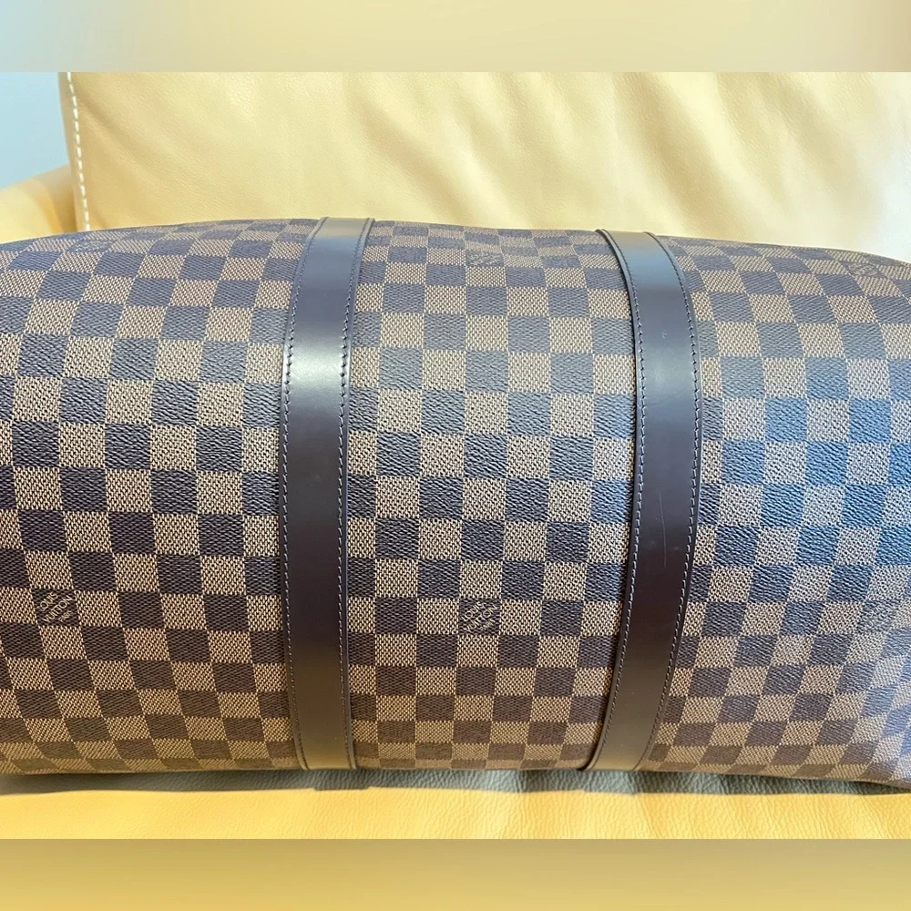Louis Vuitton Damier Ebene Keepall Bandouliere 50 Travel Bag - Picture 5 of 11